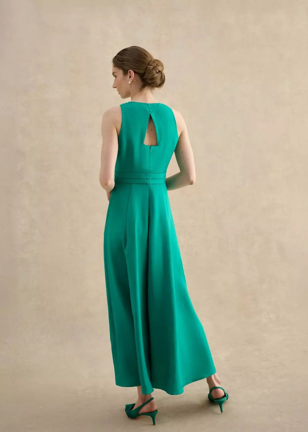 Harewood Linen Blend Maxi Dress