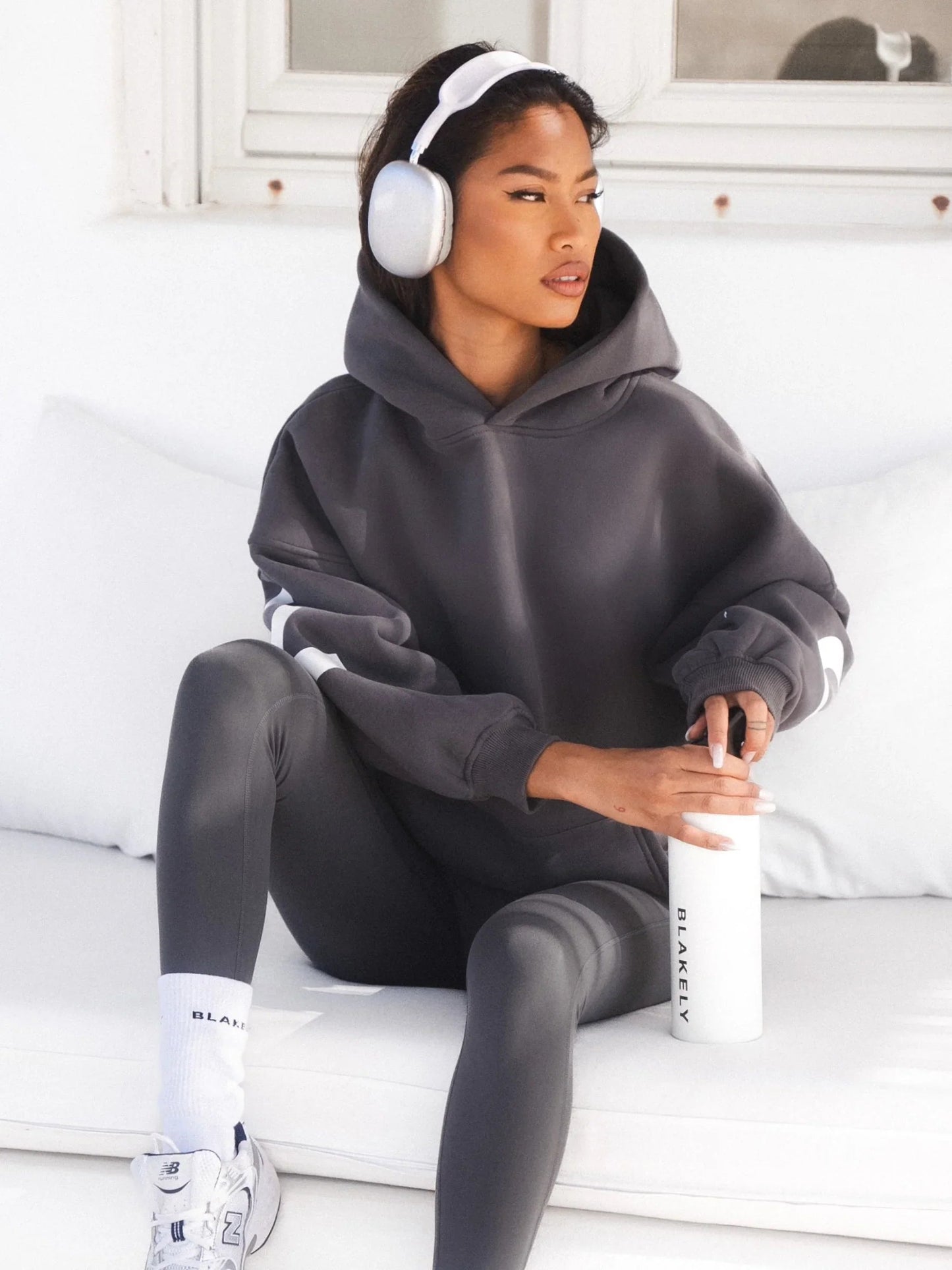 Isabel Oversized Hoodie - Charcoal