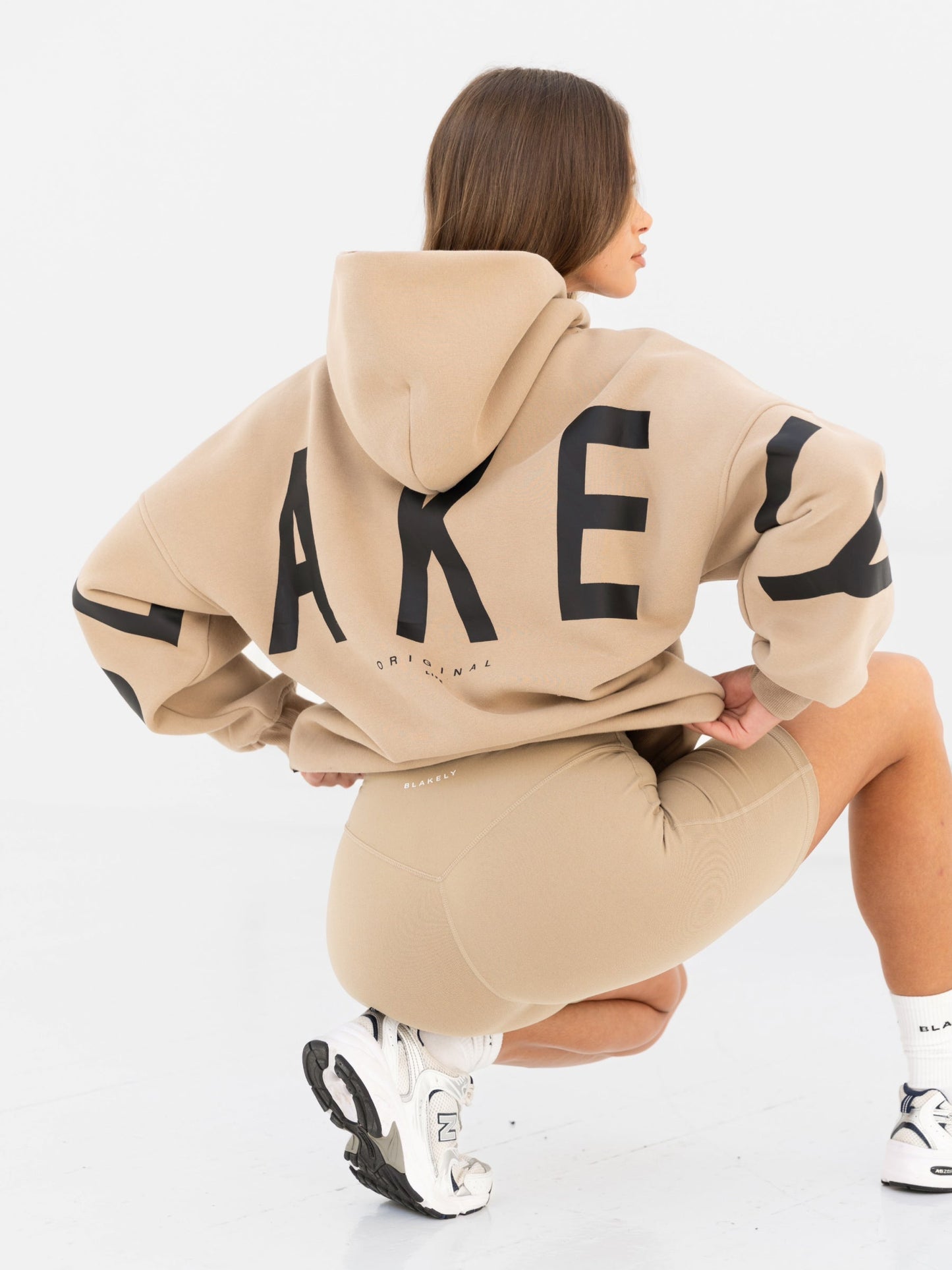 Isabel Oversized Hoodie - Tan