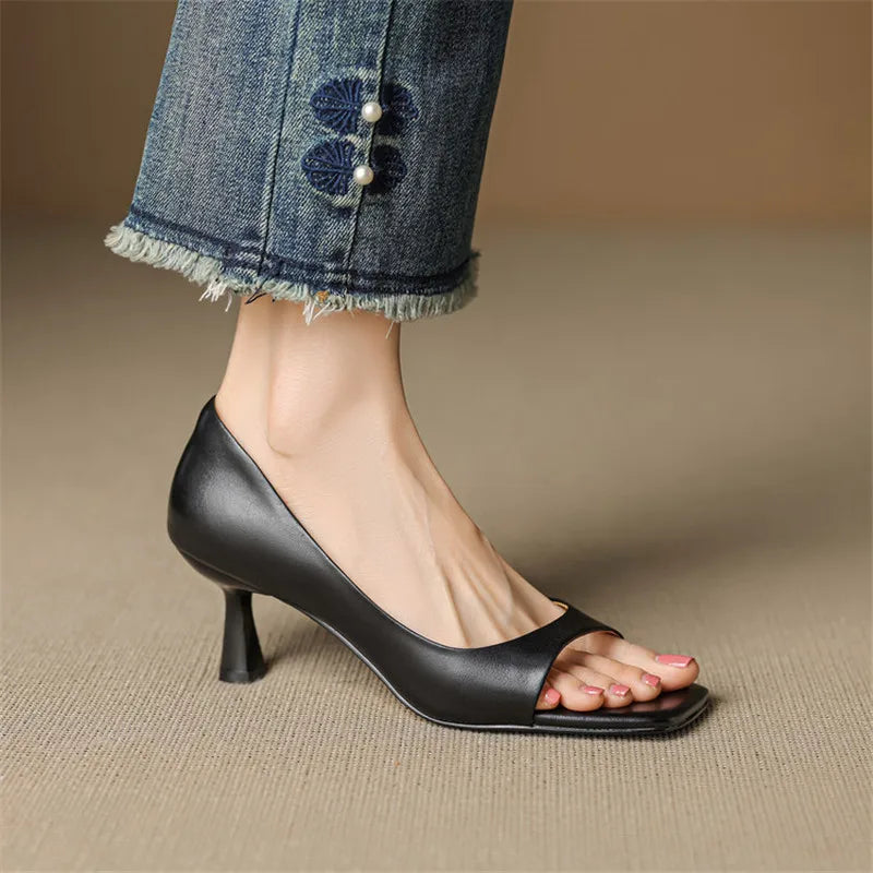 Valenti Leather Heels