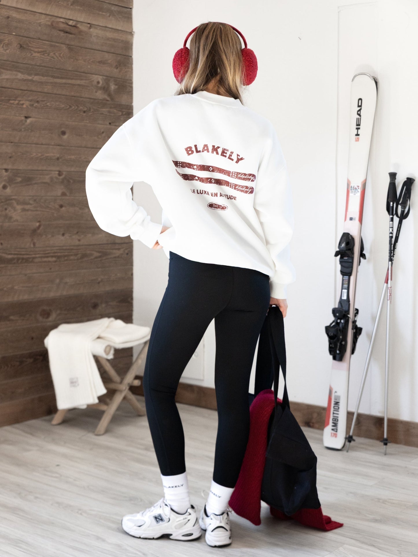 Blakely Earmuffs - Cherry Red