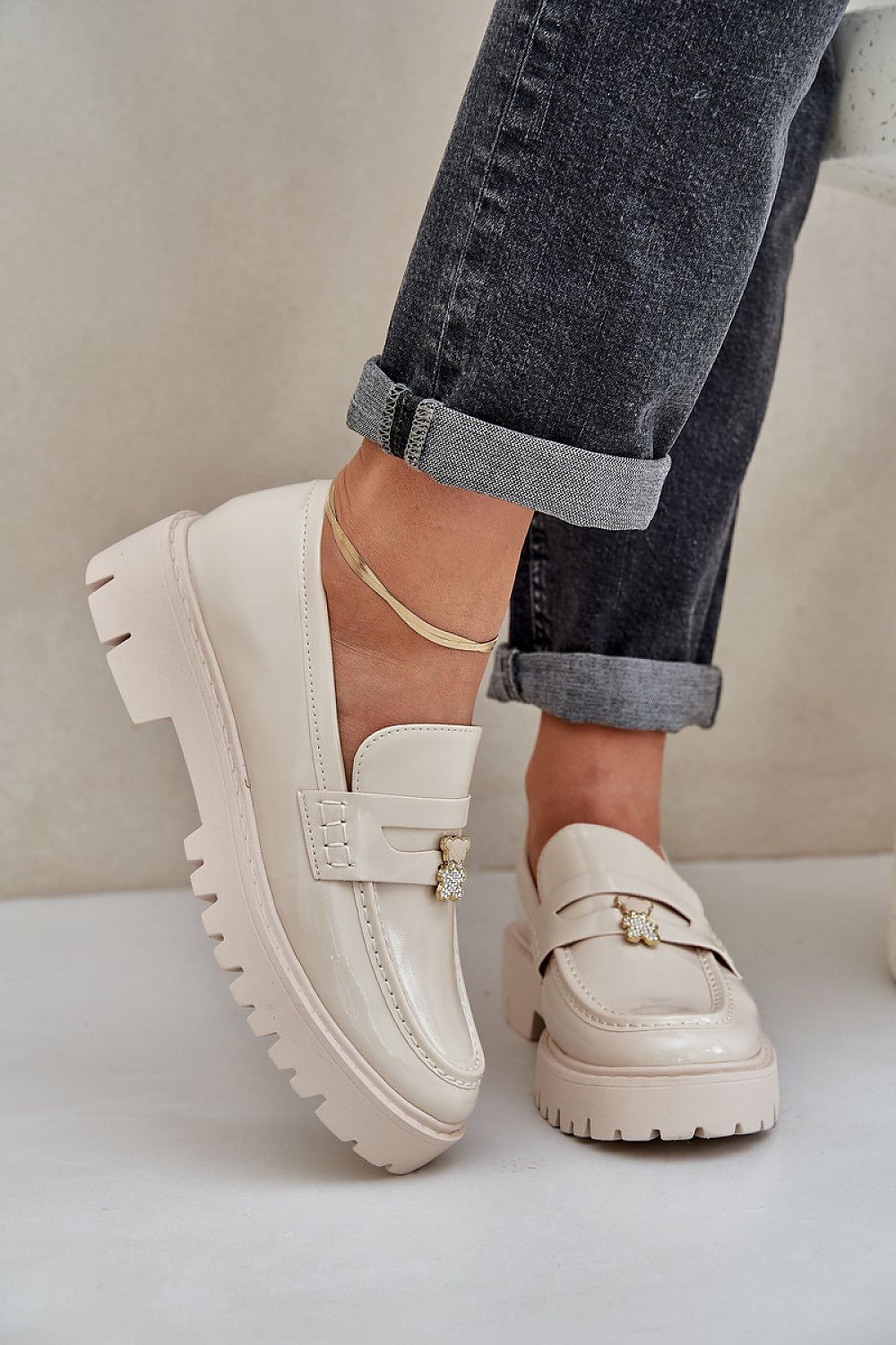 Moccasins model 208425 Step in style