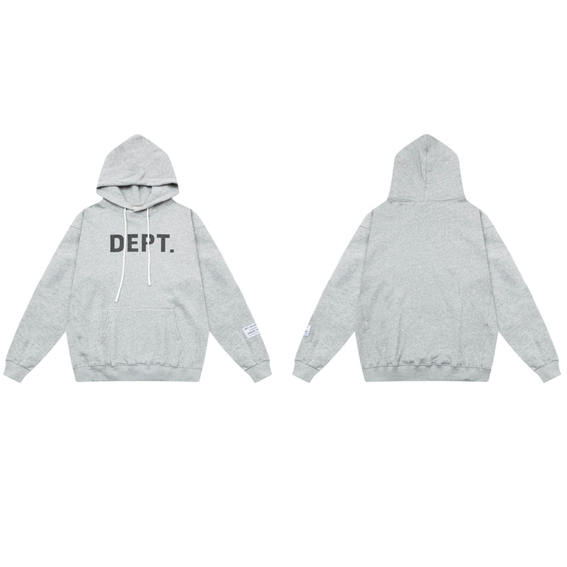 Trendy Letter Print Loose Hoodie Sweatshirt