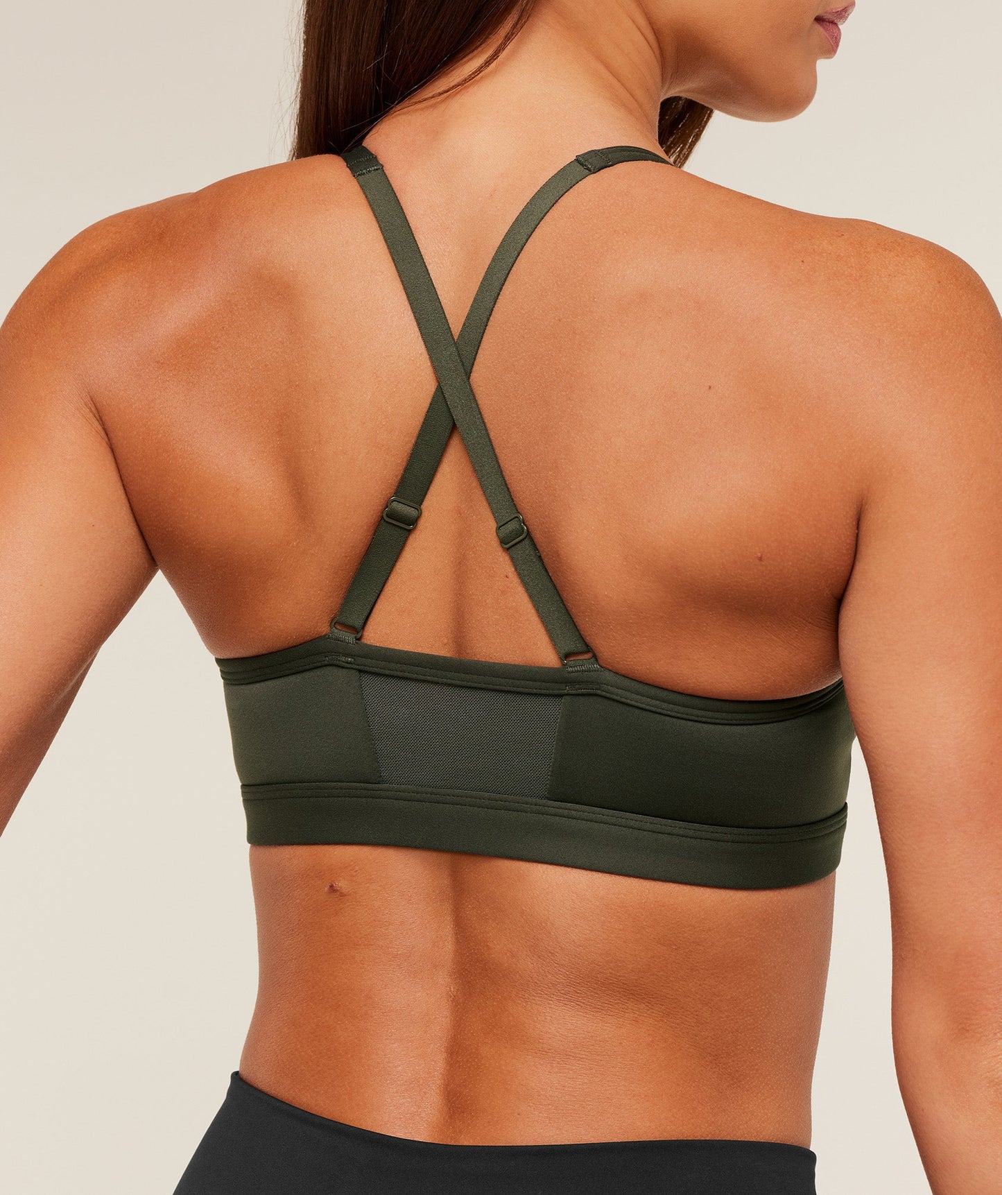 Ruched Sports Bra