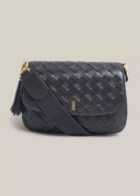 Berwick Woven Leather Crosbody Bag