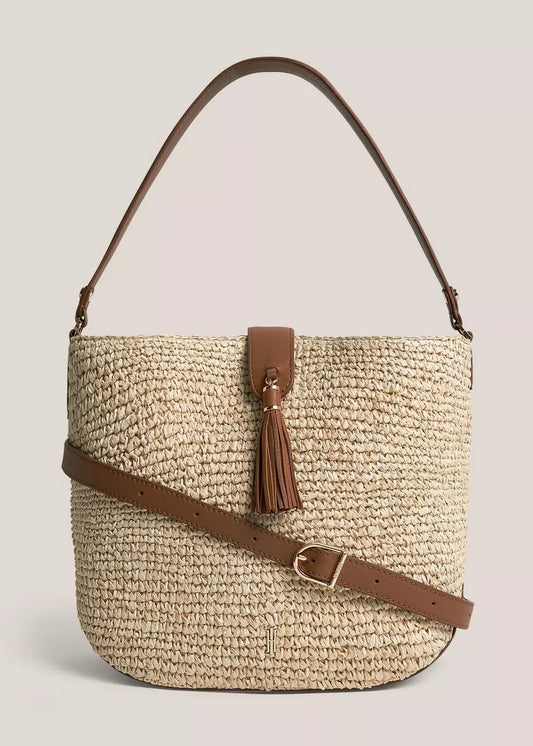 Brooke Raffia Bag