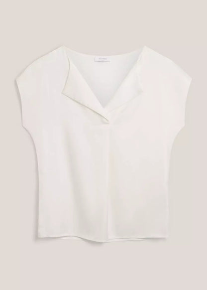 Sylvie Satin Front Top