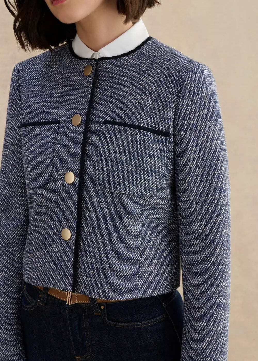 Aleena Tweed Blazer