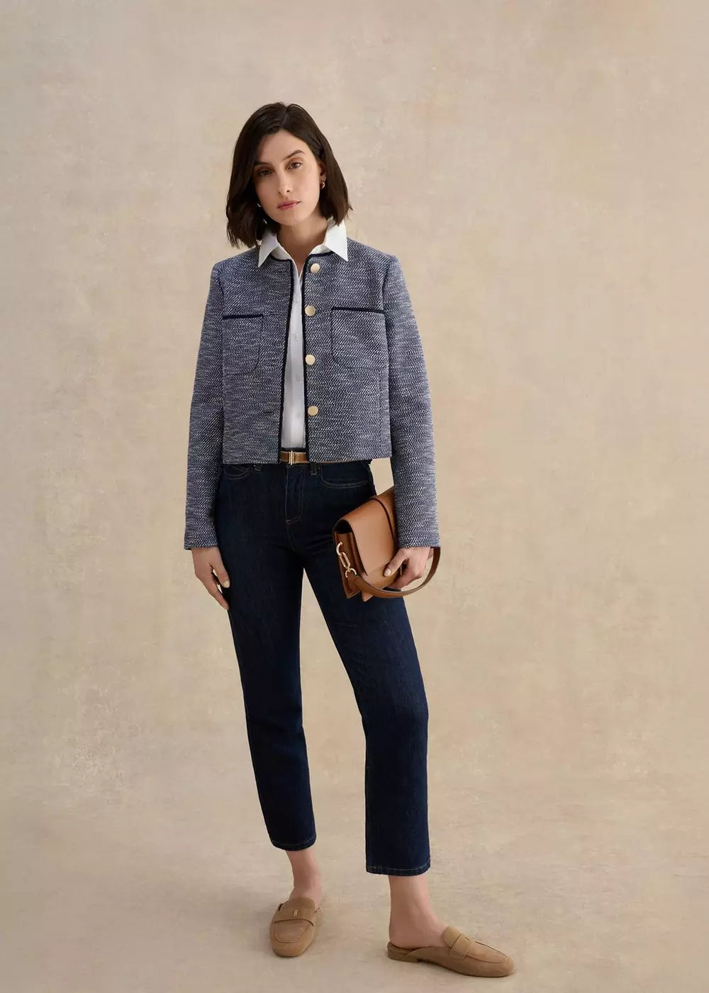 Aleena Tweed Blazer
