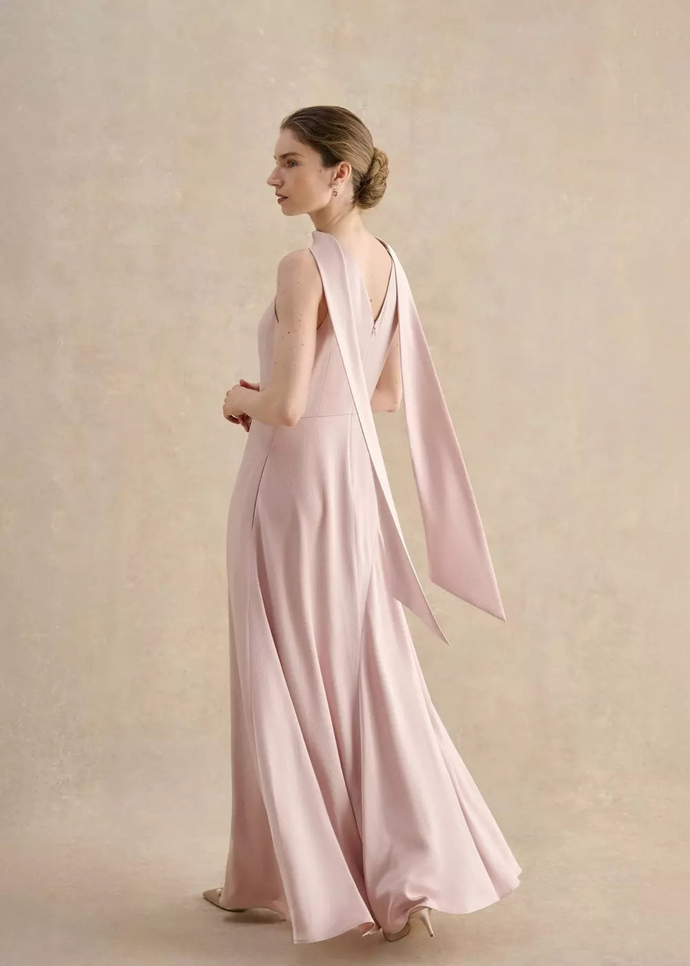 Marilyn Texured Satin Dress