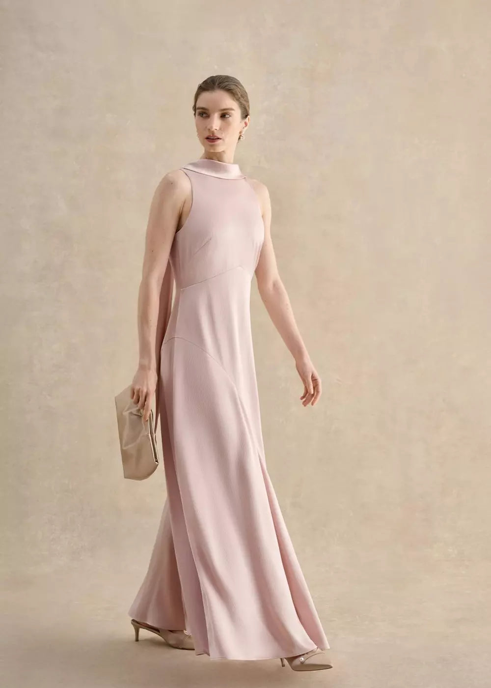 Marilyn Texured Satin Dress