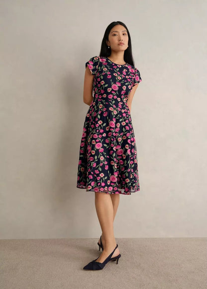 Tia Embroidered Dress