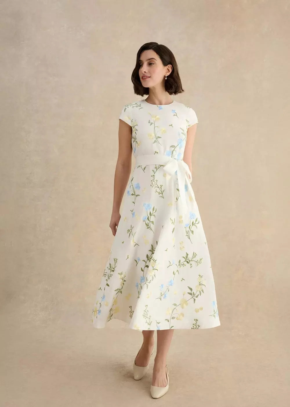 Linda Embroidered Dress