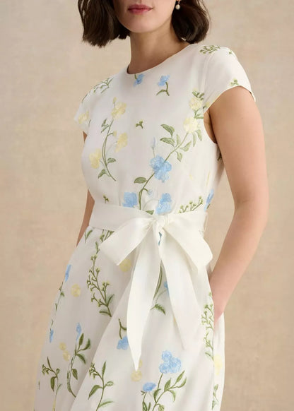 Linda Embroidered Dress