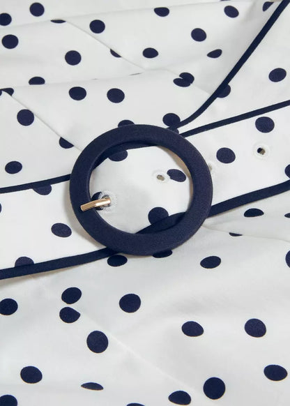 Nancy Spot Shift Dress