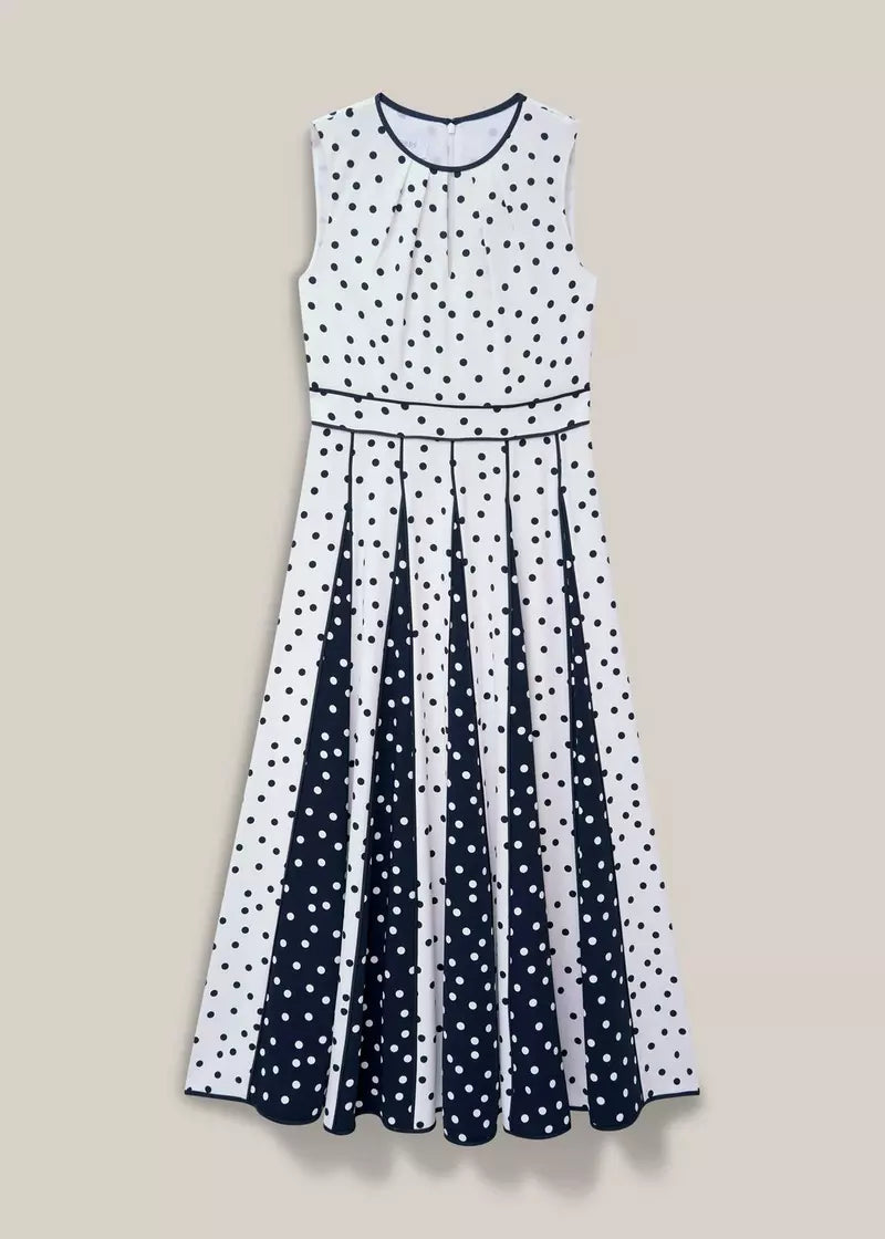 Angelica Spot Dress