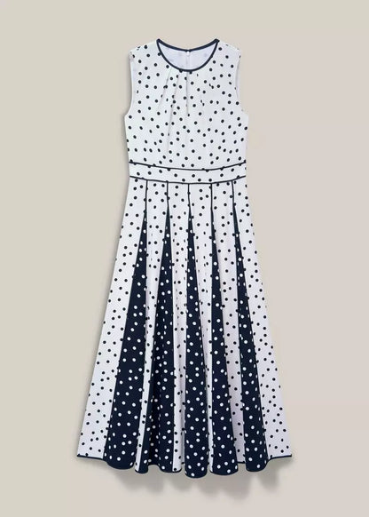 Angelica Spot Dress