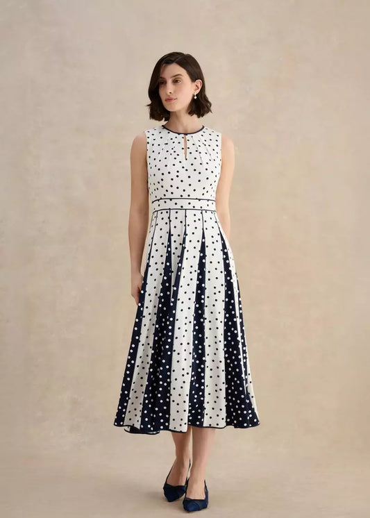 Angelica Spot Dress