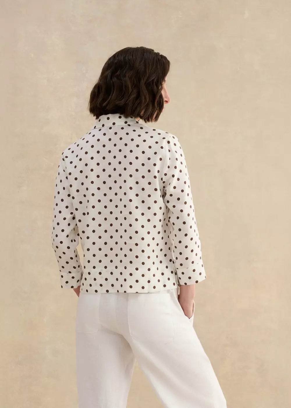Nita Linen Spot Shirt