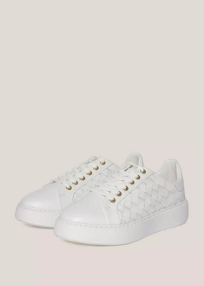 Ada Woven Leather Trainers
