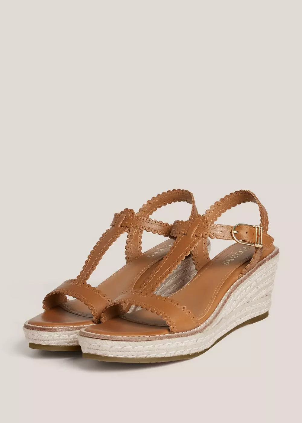 Alyssa Leather Espadrilles