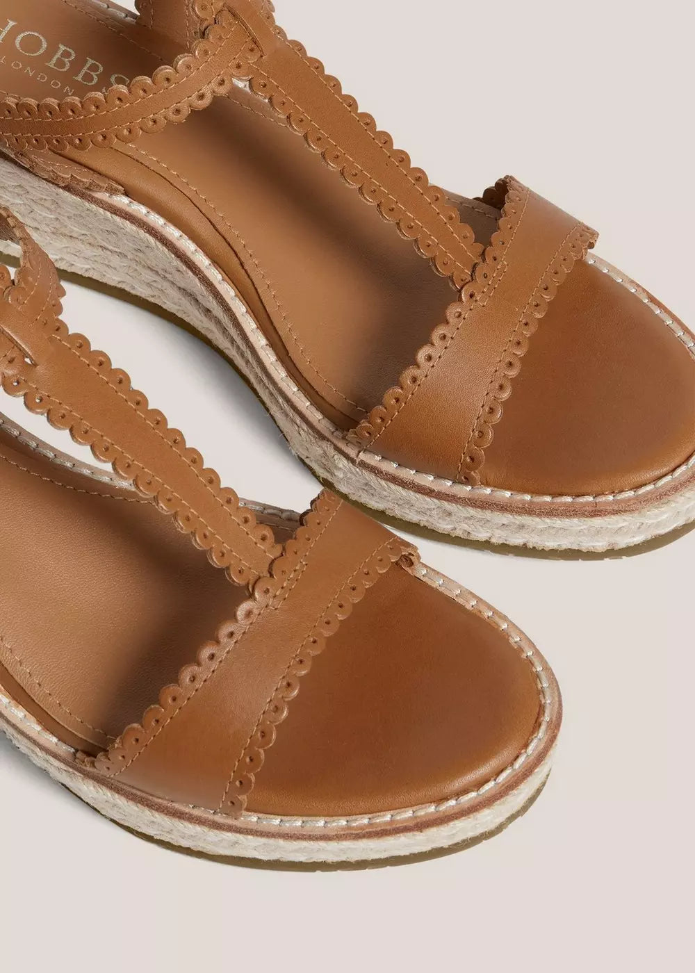 Alyssa Leather Espadrilles