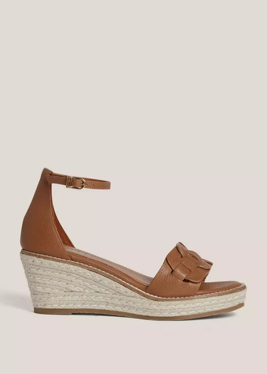 Francis Leather Espadrilles