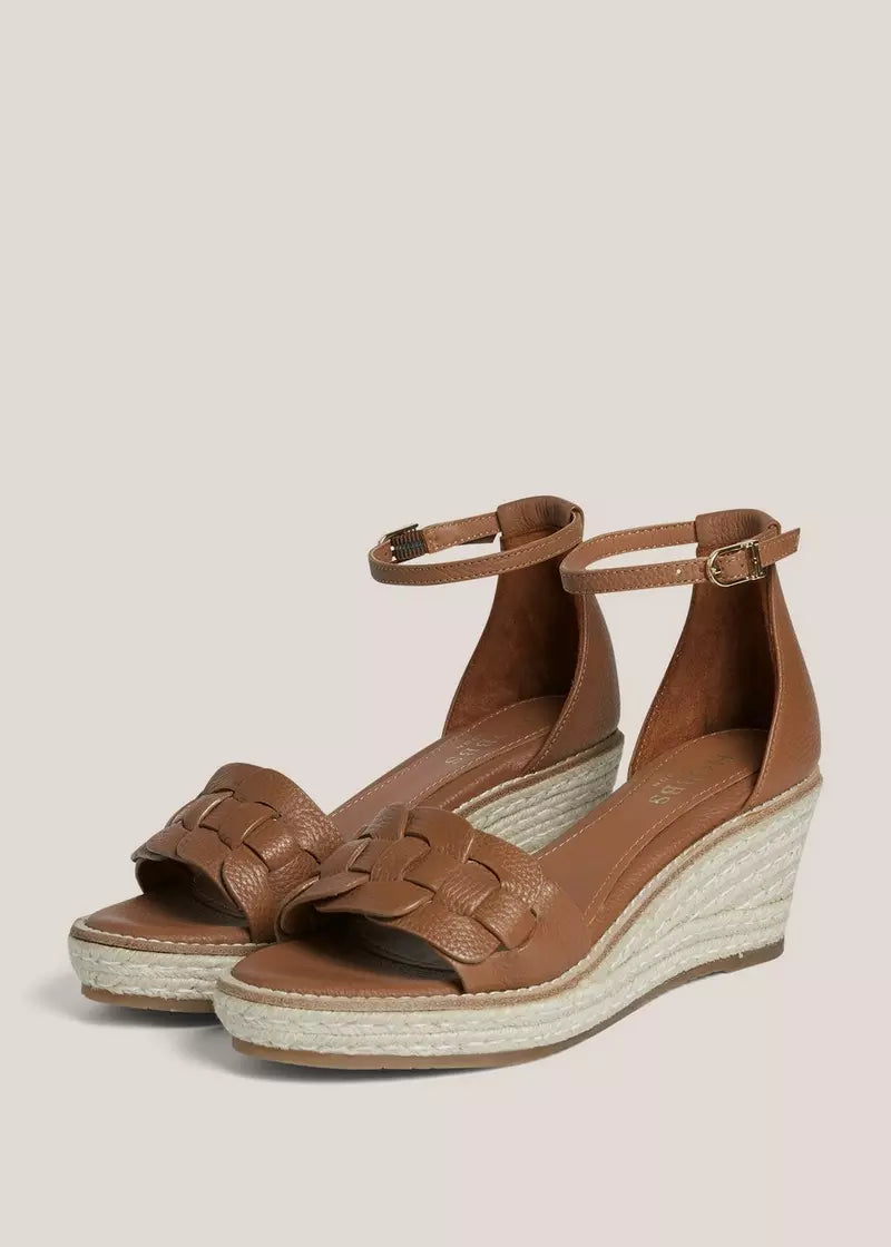 Francis Leather Espadrilles