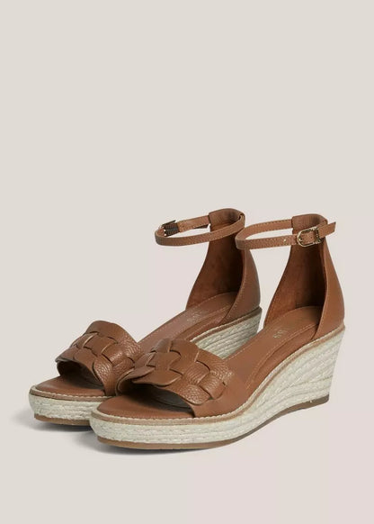 Francis Leather Espadrilles