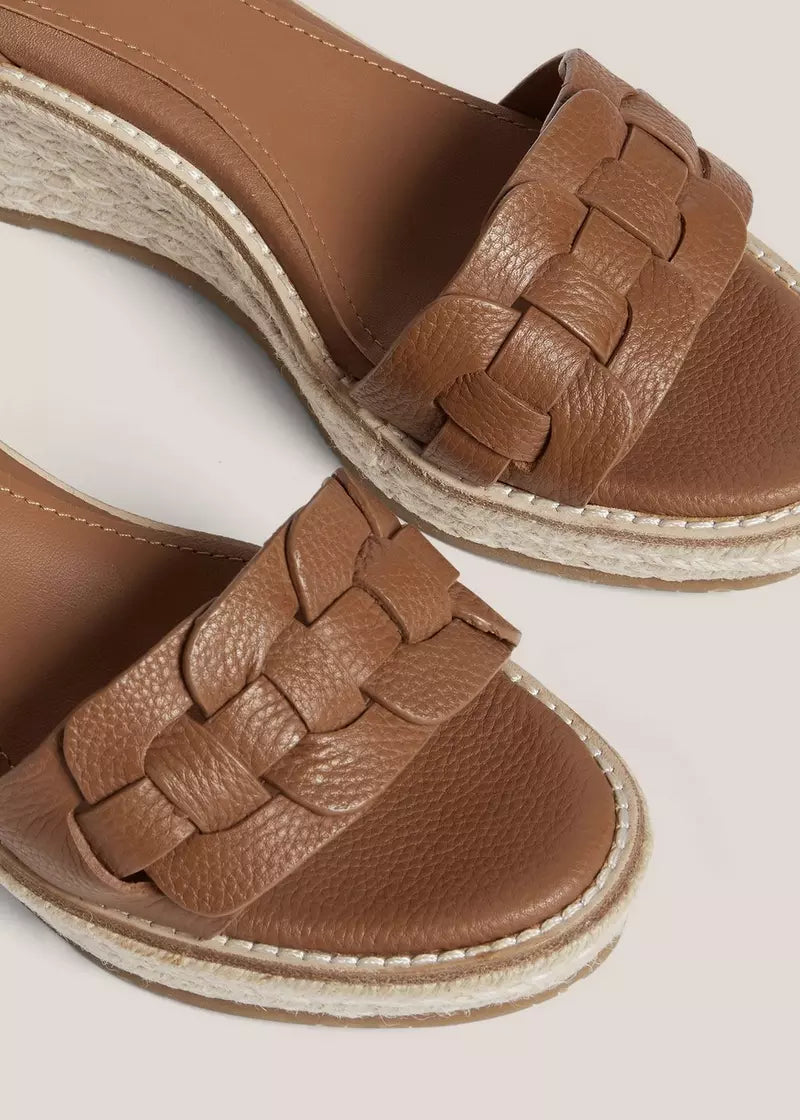 Francis Leather Espadrilles