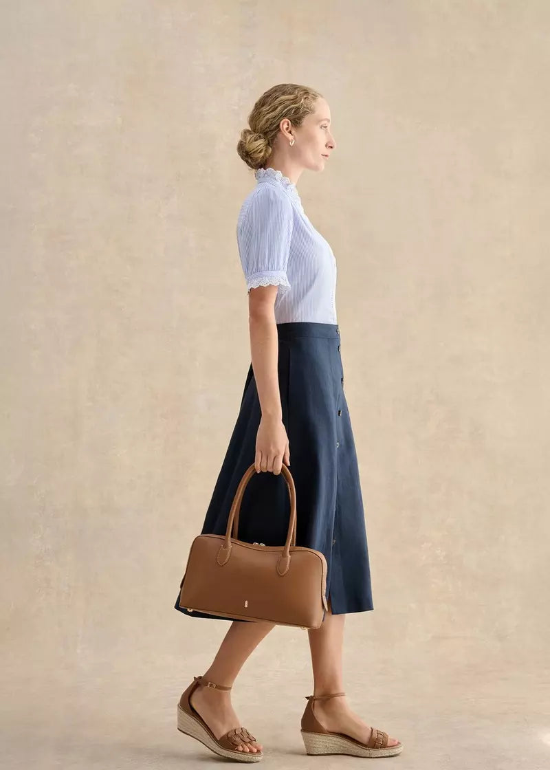 Francis Leather Espadrilles