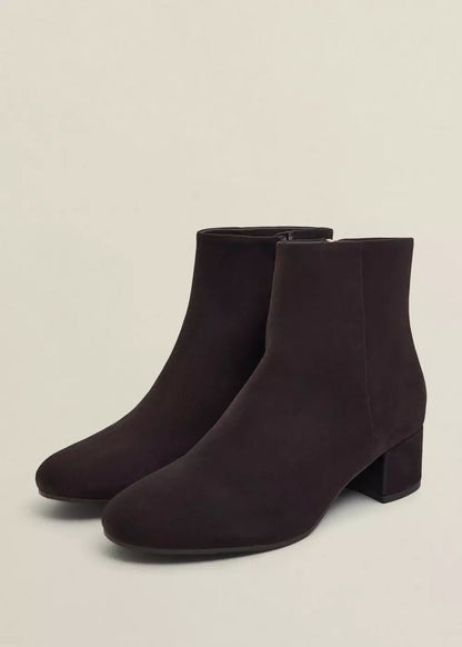 Evelyn Suede Ankle Boots