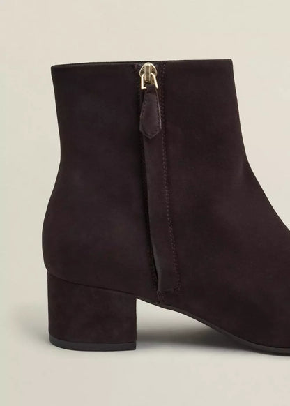Evelyn Suede Ankle Boots