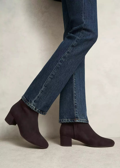 Evelyn Suede Ankle Boots