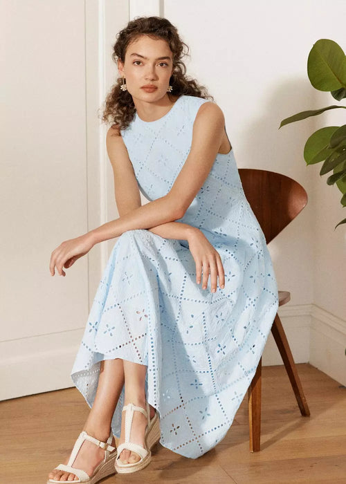 Lexia Broderie Dress