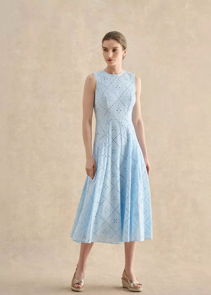 Lexia Broderie Dress