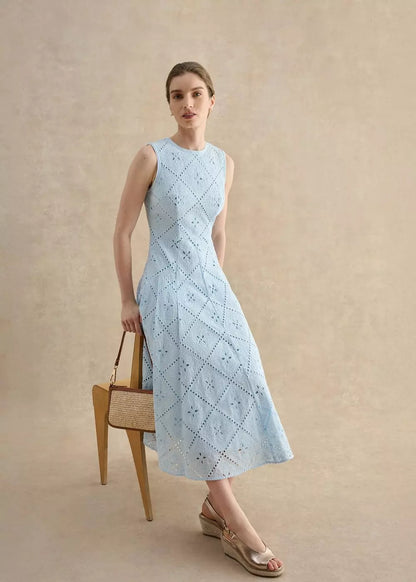 Lexia Broderie Dress