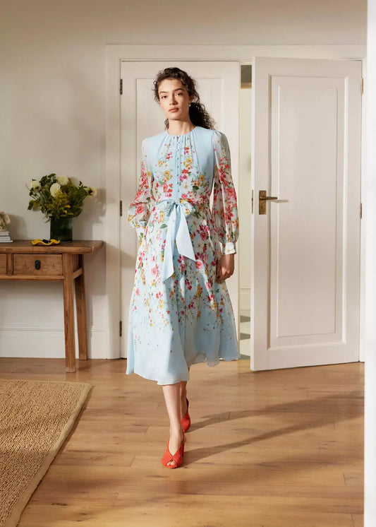 Liberty Silk Floral Dress