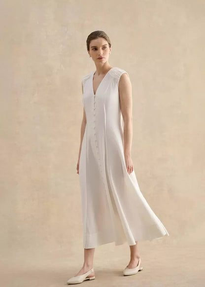 Elida Button Through Dress
