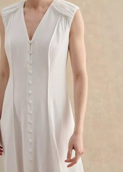 Elida Button Through Dress
