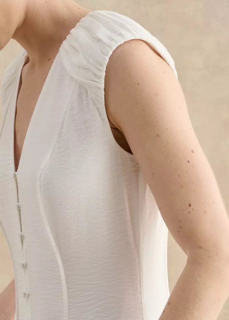 Elida Button Through Dress