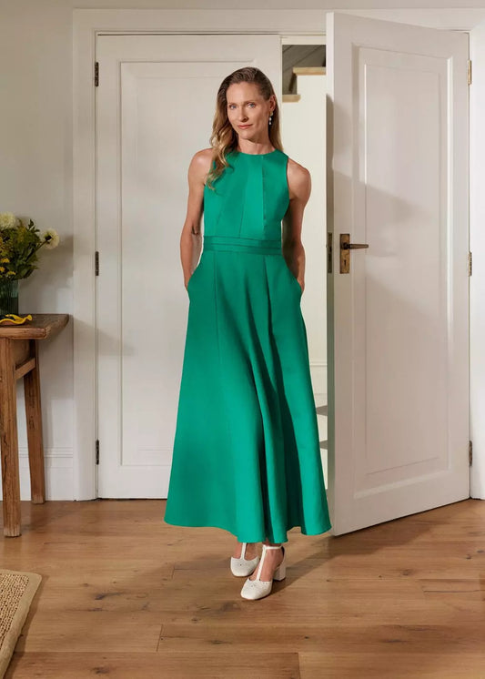 Harewood Linen Blend Maxi Dress