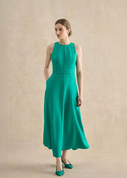 Harewood Linen Blend Maxi Dress