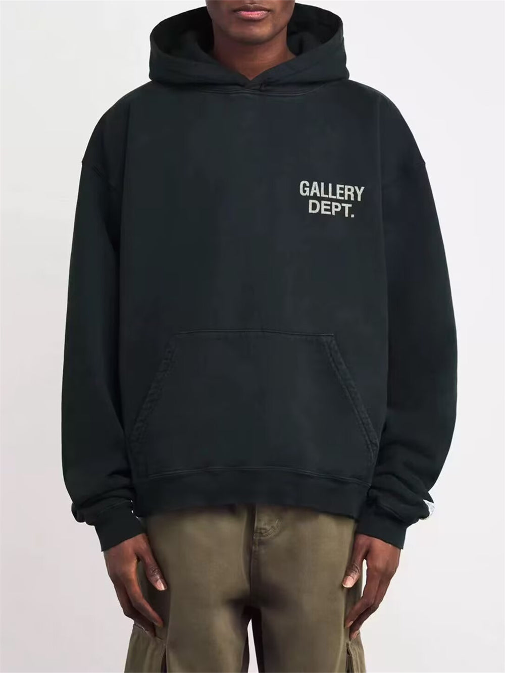 Gallery Dept Letter Print Casual Hoodie Sweatshirt