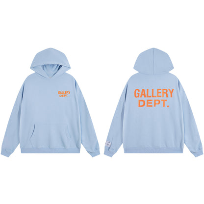 Gallery Dept Letter Print Casual Hoodie Sweatshirt