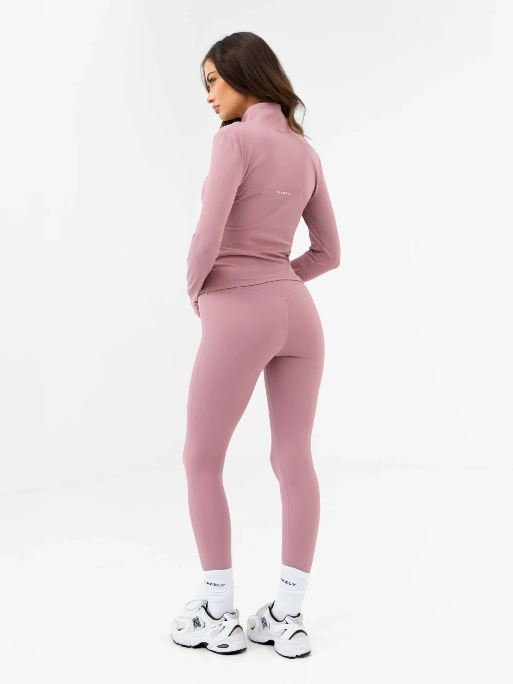 SculptForm Full Zip Jacket - Dusty Pink