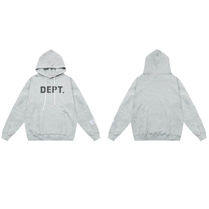 Trendy Letter Print Loose Hoodie Sweatshirt