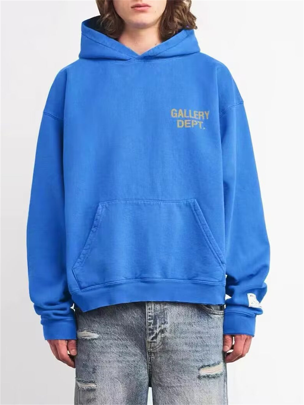 Gallery Dept Letter Print Casual Hoodie Sweatshirt