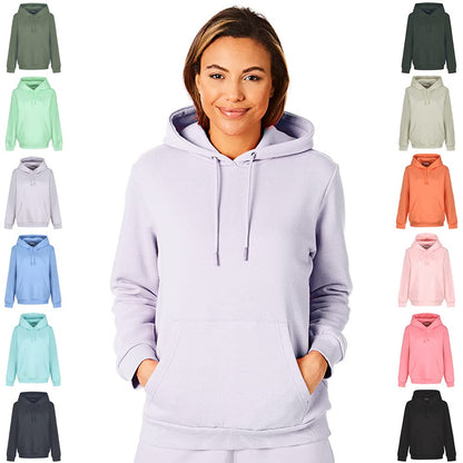 Light & Shade LSLSWT005 Top Hoodie Super Soft Touch Loungewear for Women