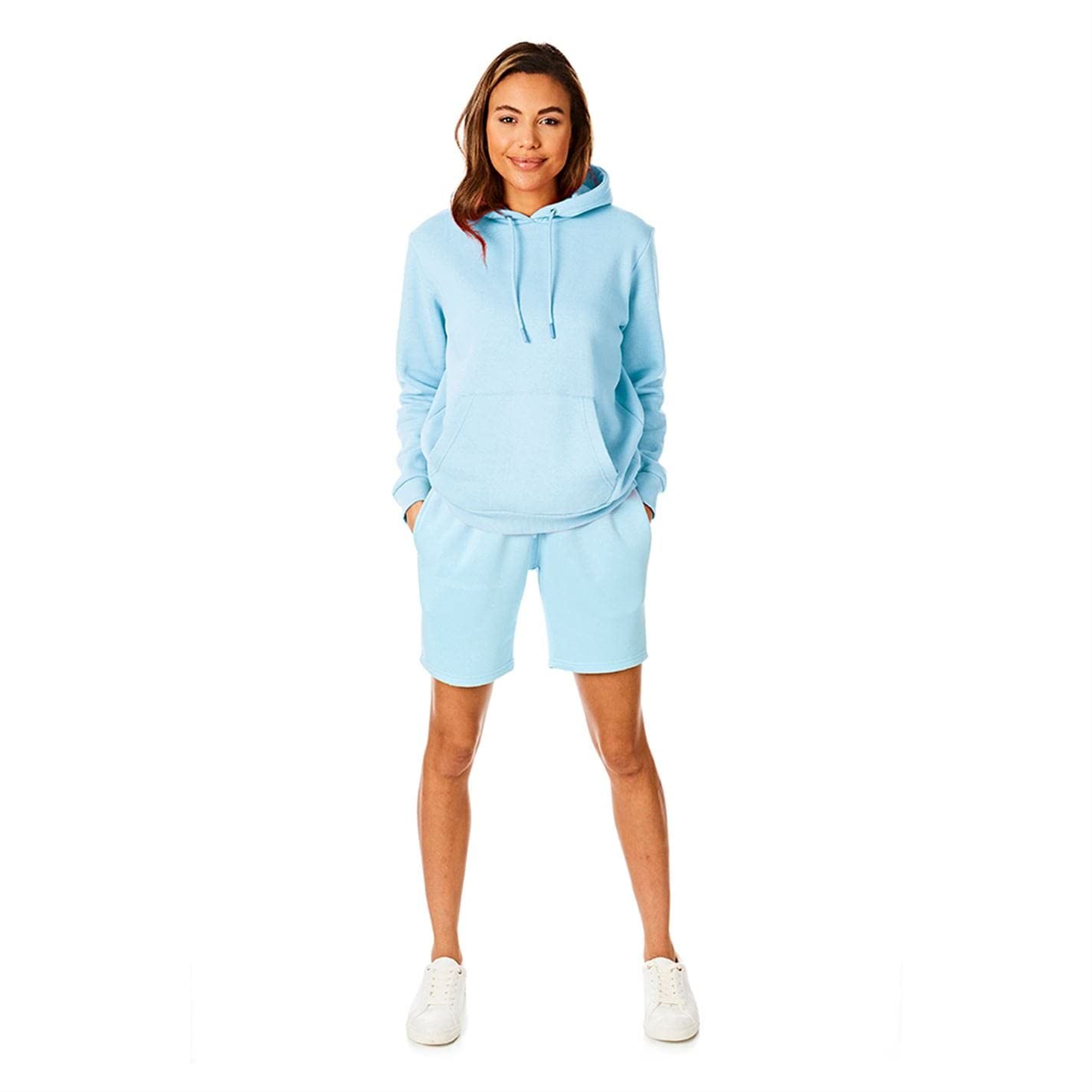 Light & Shade LSLSWT005 Top Hoodie Super Soft Touch Loungewear for Women